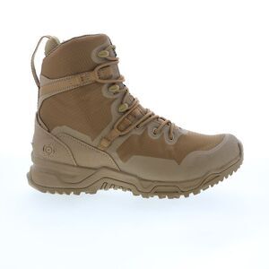 Original Swat Mens Alpha Fury 8" Side-Zip Brown Boots (NWT)